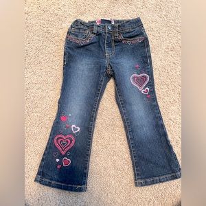 Cute girls toddler jeans